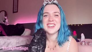 The machine of anal destruction with the dragon's power and creampie finish