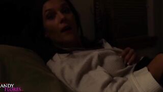 Horny teacher Mandy Flores shares hotel bed with student