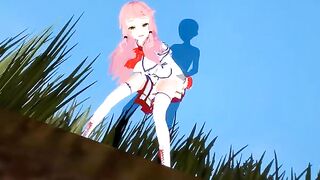 Hentai with Flare Arlgrande getting fucked and experiencing something new (POV)