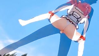 Hentai with Flare Arlgrande getting fucked and experiencing something new (POV)