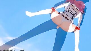 Hentai with Flare Arlgrande getting fucked and experiencing something new (POV)