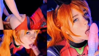 Asuka Langley-Short hair beauty with a stunning body, skillful in sex