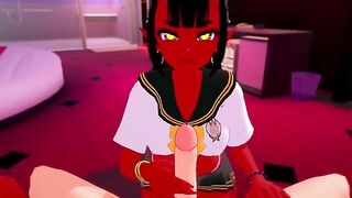 First-person sex with a ridiculously hot succubus, brought to life through immersive gameplay