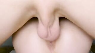 The girl took a cum shot while fucking, it was amazing!