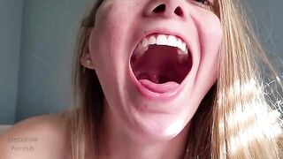 My mouth tour, where I share my drool with you exclusively