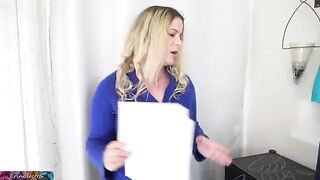 Stepmom helps her stepson with a serious man issue in a steamy homemade scene