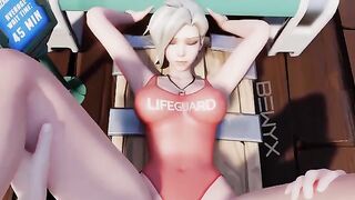 Mercy's Average Time Part 2: Missionary POV is an Overwatch-themed adult video