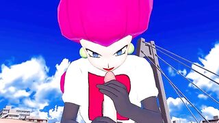 Jessie from Team Rocket wants to fuck your Pokémon in this hot anime scene