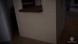 Fiona Fuchs fulfills desires in the LOVE-Chamber's glory hole