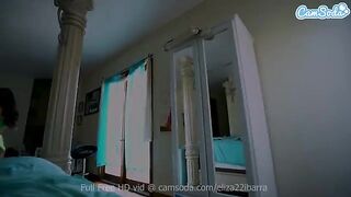 Skinny brunette Eliza Ibarra gets banged hard in her chair