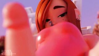 Wendy gets fucked by Dipper Pines by the pool