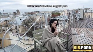 A hot girl sucks a cock better than smoking, especially in taboo scenarios