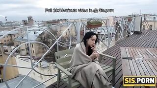 A hot girl sucks a cock better than smoking, especially in taboo scenarios