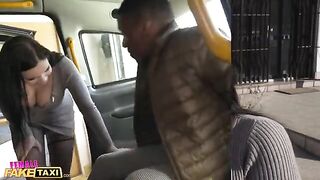 The biggest black cock for the stunning female fake taxi driver Sofia Lee’s big tits