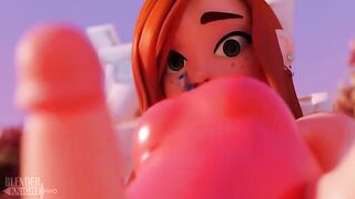 Gravity Falls Wendy Corduroy 3D sound adult animation, a unique twist on the classic cartoon series