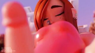 Gravity Falls Wendy Corduroy 3D sound adult animation, a unique twist on the classic cartoon series