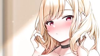My dress up darling anime - Marin Kitagawa's teasing JOI scene