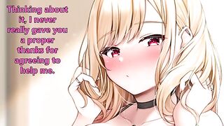 My dress up darling anime - Marin Kitagawa's teasing JOI scene