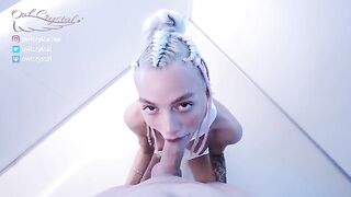 Cosplay sex with petiteteeen and deep anal in Space by OwlCrystal
