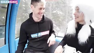 Public sex with hot Greek teen Christy White