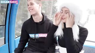 Public sex with hot Greek teen Christy White