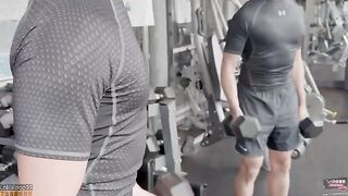 Accidental sex with a personal trainer after yoga class