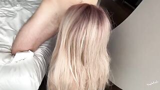 The guy came too early, but brought girlfriend to orgasm after cum