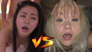 Who is better in hardcore sex? Rae Lil Black or Marilyn Sugar? Watch and decide!