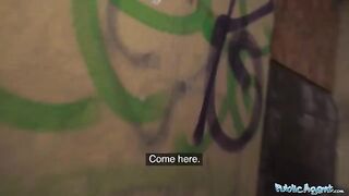 A young girl of 18 years old knows how to please in the basement