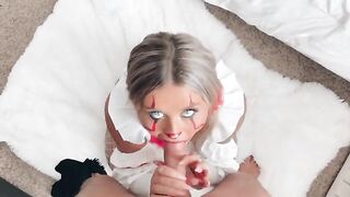 Littlebuffbabe is a crazy bitch that sucks cock like no other