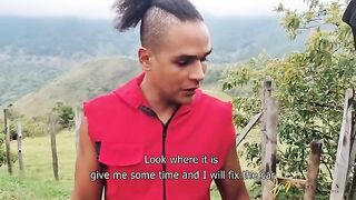 Pervert mechanic Mariana Martix repairs cars for sex in the street
