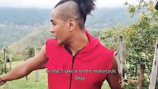 Pervert mechanic Mariana Martix repairs cars for sex in the street
