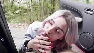Stranger picked up a girl and fucked her hard