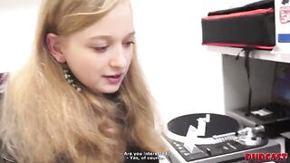Cute girl agreed to have sex for the sake of money at a fake casting on DudCast