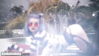 Goth princess Arya Fae needs anal sex and a powerful orgasm