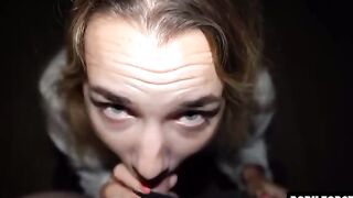 Cutie swallows huge load after doggy fuck on public playground - Mona Blue, the petite Hungarian star