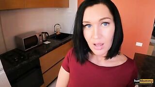 A step mom was handcuffed and pleased by her step son