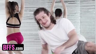 A yoga master fucked with his students in a steamy session
