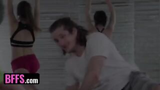 A yoga master fucked with his students in a steamy session