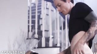 Owen Gray full scene with freshly gapped Charlotte Sartre’s ass, intense and raw