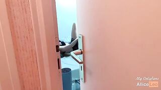 I watch my stepsister masturbate, then I offered her my cock