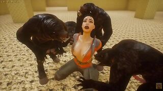 Furry sex in the backroom, a wild and thrilling scene