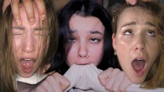 Cute girls love rough sex in this intense compilation