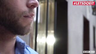 Two hot babes Abella Danger and Zoe Monroe seduced a jail guardian