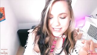 An orgy with three girls and two men using Tantaly sex dolls