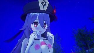 Hu Tao Genshin Impact 3D Hentai Remake Shortver - amazing anal sex