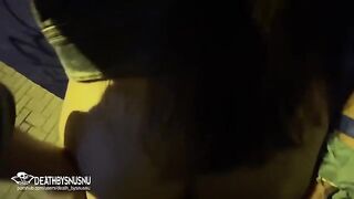 I fuck Spanish street sluts after party in Murcia and get them wet