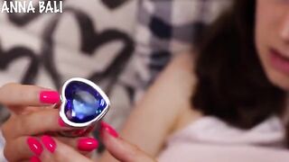 This diamond is stuck in my ass, help me get it out. Anna Bali's captivating roleplay scene