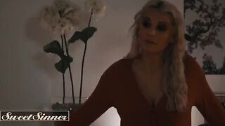 Horny boyfriend Quinton James makes sure his GF Kenzie knows how much he loves her