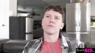 Stepsis asks if a guy has a boner, and she will find out